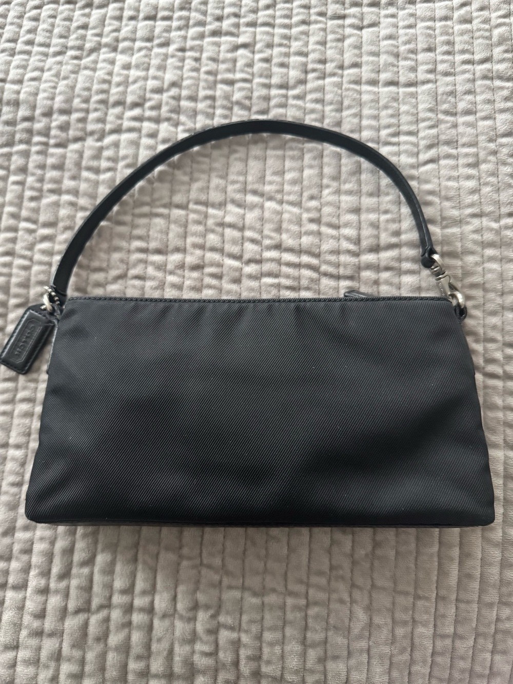 Small coach black purse